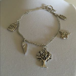 Birds&Trees Charm Bracelet